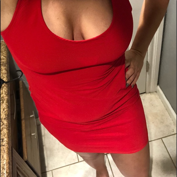 CROSSBACK BCBG MINI DRESS RACERBACK BODYCON - Picture 6 of 8